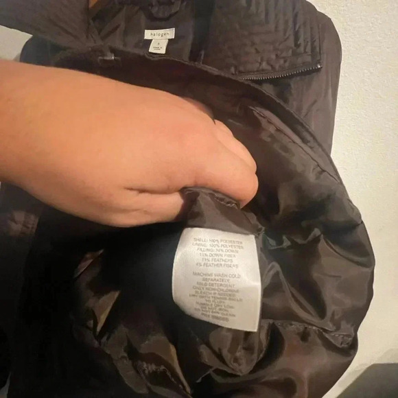 Halogen down zip up jacket size Small - Picture 5 of 5